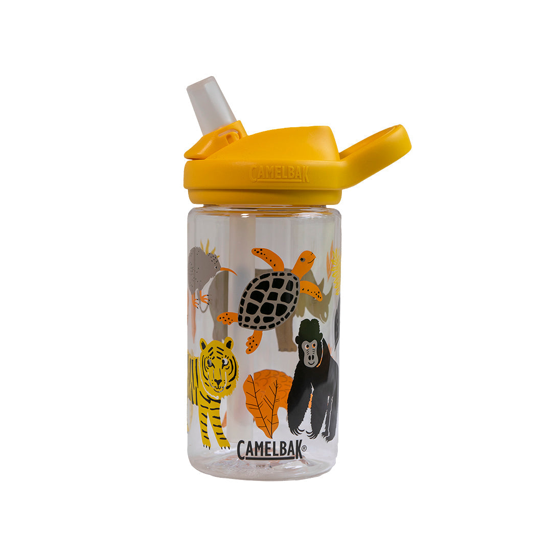 CAMELBAK Eddy+ Kids' Water Bottle, 14oz Sea Creatures 