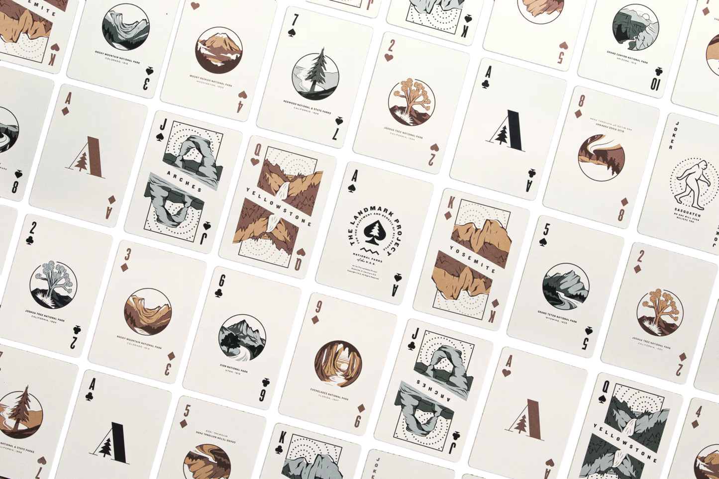 National Park Playing Cards