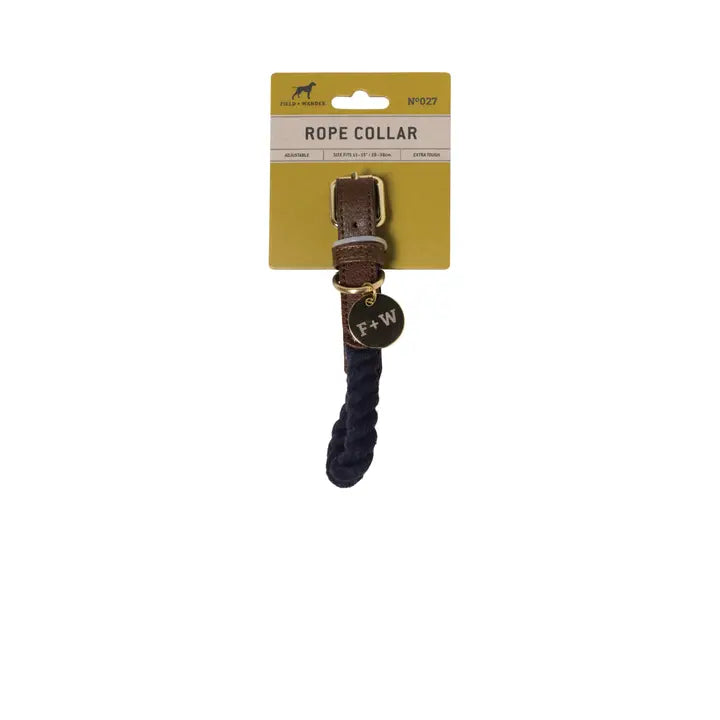 Dog Collar - Small, Navy