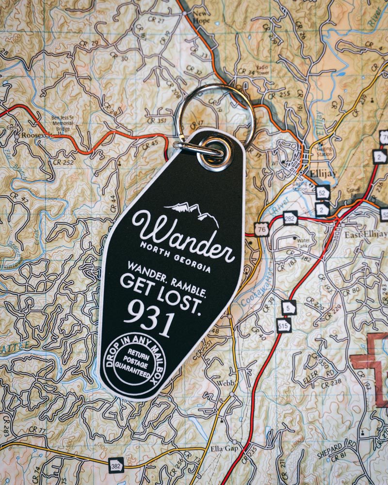 Wander Hotel Keychain