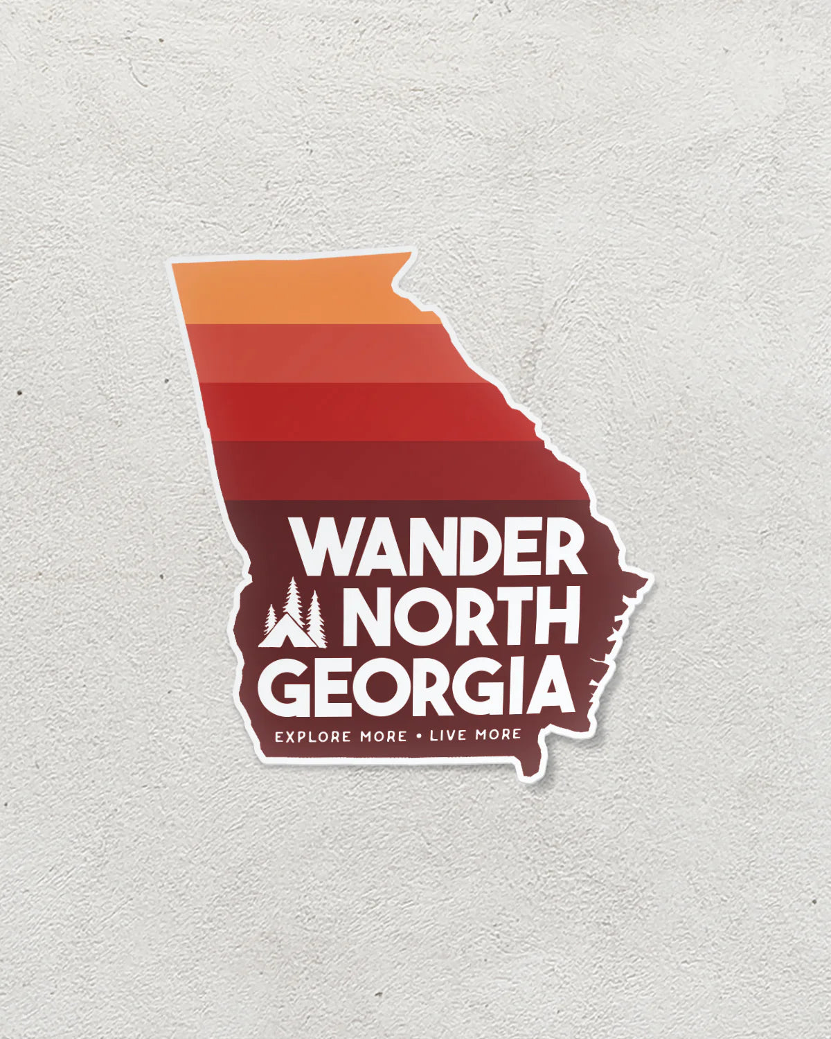 State Of Georgia Sticker