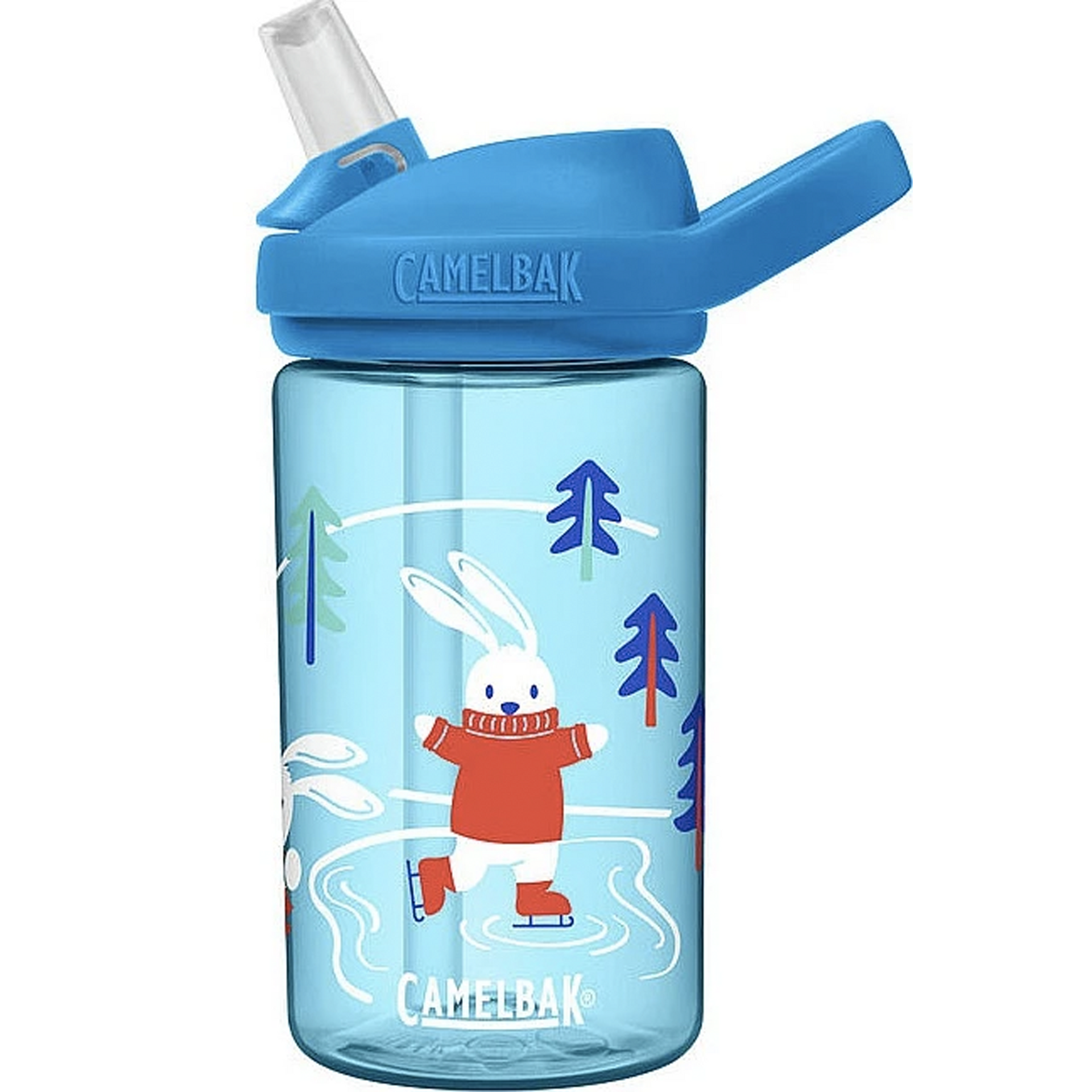 CAMELBAK Eddy+ Kids' Water Bottle, 14oz Sea Creatures 